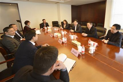 HNCA Visited BOC Henan Branch